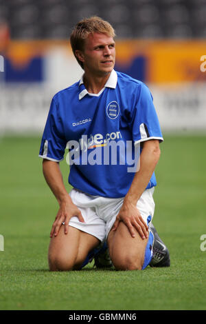 Football - amical - Hull City / Birmingham City. Jesper Gronkjaer, Birmingham Banque D'Images