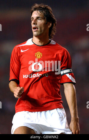 Football - Vodafone Cup - Manchester United / PSV Eindhoven. Ruud van Nistelrooy, Manchester United Banque D'Images