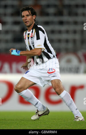 Football - Austrian Bundesliga - LASK Linz / SC Rheindorf Altach - Linzer Stadium. Michael Baur, LASK Linz Banque D'Images