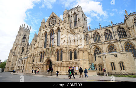 Stock - York Minster Banque D'Images