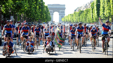 Band of Brothers Battlefield Tour de vélo, Banque D'Images