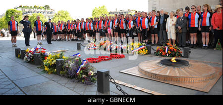 Bande de frères de bataille Bike Ride Banque D'Images