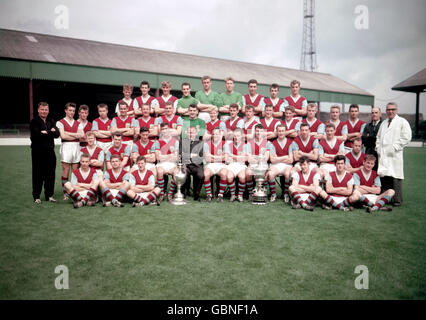 Football - football League Division One - Burnley Photocall.Burnley, champions de la Ligue de football 1959-60 Banque D'Images