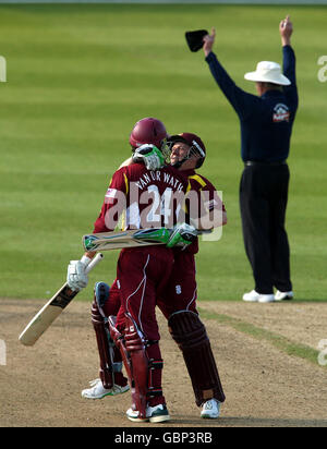 Cricket - Vingt20 Cup 2009 - Midlands/Ouest/Division de galles - Worcestershire Royals v Northamptonshire Steelbacks - Nouvelle route Banque D'Images