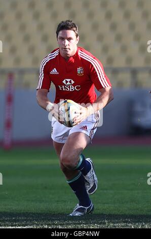 Rugby Union - Tour Match - Royal Highveld XV / Lions britanniques et irlandais - Palais des sports Royal Bafokeng. David Wallace, Lions britanniques et irlandais Banque D'Images