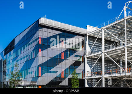 Ici l'est quartier numérique, Hackney, Londres, Angleterre, Royaume-Uni Banque D'Images