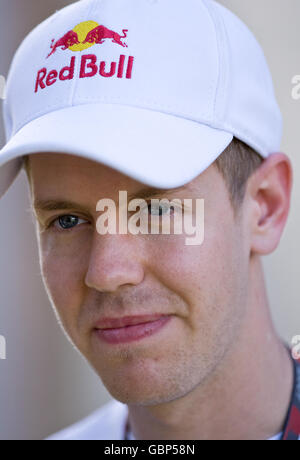 Formule 1 - Grand Prix d'Australie - Paddock Day - Albert Park - Melbourne.Sebastian Vettel de Red Bull pendant la journée des Paddock à Albert Park, Melbourne, Australie. Banque D'Images