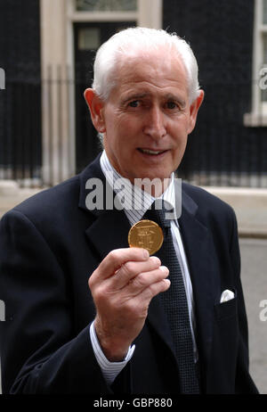 La coupe du monde de l'Angleterre à l'honneur des gagnants sur 43 ans Banque D'Images