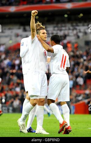 Football - Fifa World Cup 2010 - tour de qualification - Groupe 6 - Angleterre v Andorre - Stade de Wembley Banque D'Images