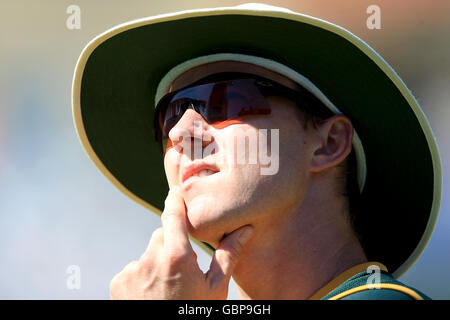 Cricket - ICC World Twenty20 2009 - Warm Up Match - Australie v Bangladesh - Trent Bridge. Brett Lee en Australie Banque D'Images