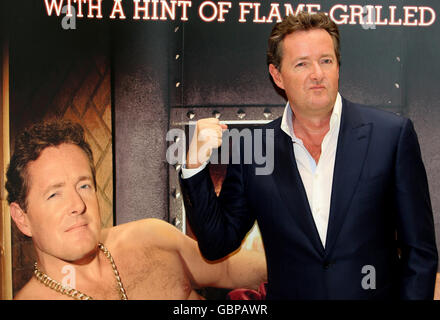 Piers Morgan et Burger King 'Flame' Photocall - Londres Banque D'Images