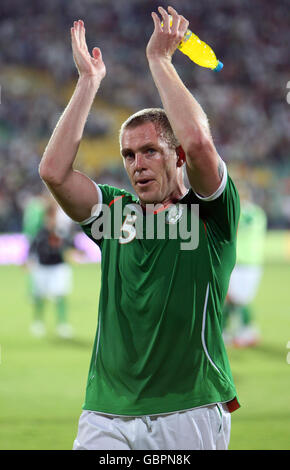 Football - FIFA World Cup 2010 - tour de qualification - Groupe 8 - La Bulgarie et République d'Irlande - Stadion Vasil Levski Banque D'Images