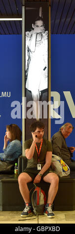 Karlovy Vary, République tchèque. Le 06 juillet, 2016. Atmosphère lors de la 51e Festival International du Film de Karlovy Vary à Karlovy Vary, République tchèque, le 6 juillet 2016. © Slavomir Kubes/CTK Photo/Alamy Live News Banque D'Images