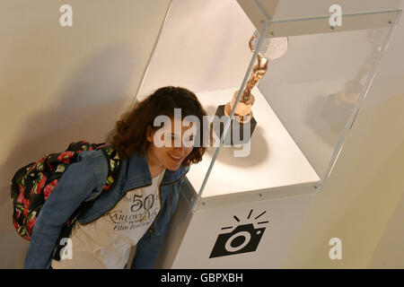 Karlovy Vary, République tchèque. Le 06 juillet, 2016. Atmosphère lors de la 51e Festival International du Film de Karlovy Vary à Karlovy Vary, République tchèque, le 6 juillet 2016. © Slavomir Kubes/CTK Photo/Alamy Live News Banque D'Images