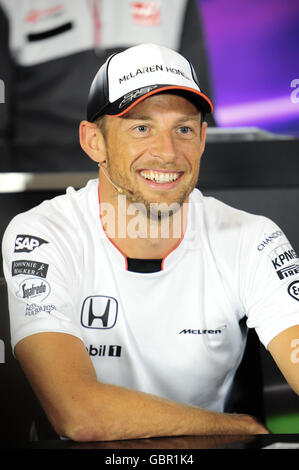 Silverstone, UK. 7 juillet, 2016. La Formule 1 Grand Prix de Grande-Bretagne, Silverstone, Angleterre. Crédit : Kevin Bennett/Alamy Live News Banque D'Images