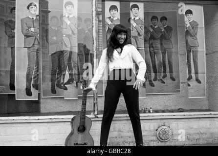 Buffy Sainte-Marie dans NYC Banque D'Images