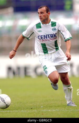 Football - amical - FC Groningen / Athletic Bilbao. Mile Krstev, FC Groningen Banque D'Images