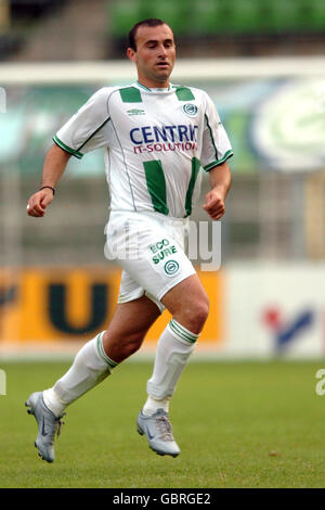 Football - amical - FC Groningen / Athletic Bilbao. Mile Krstev, FC Groningen Banque D'Images