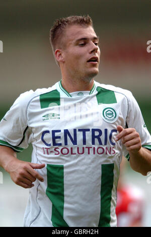 Football - amical - FC Groningen / Athletic Bilbao. Danny Buijs, FC Groningen Banque D'Images