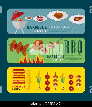 Tout ce dont vous avez besoin pour un pique-nique. Illustration de Vecteur