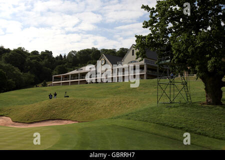 Golf - le Celtic Manor Wales ouvert en 2009 - Round One - le Celtic Manor Resort. Vue générale sur le Celtic Manor Resort Banque D'Images