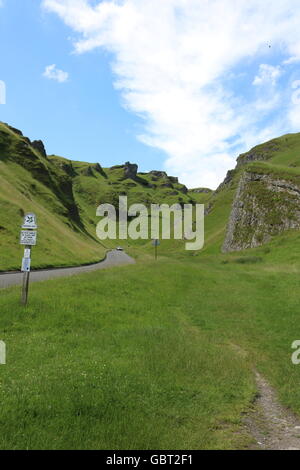 Forcella Staulanza près de Castleton dans le district de High Peak Derbyshire Banque D'Images