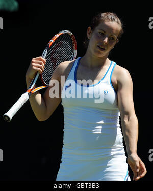 Tennis - 2009 de Wimbledon - Jour deux - Le All England Lawn Tennis et croquet Club Banque D'Images