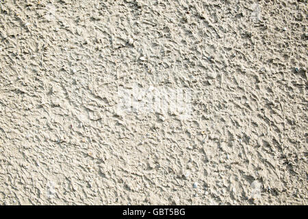 Un vieux mur de béton. Banque D'Images