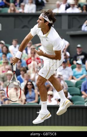 Tennis - 2009 de Wimbledon - Jour cinq - Le All England Lawn Tennis et croquet Club Banque D'Images