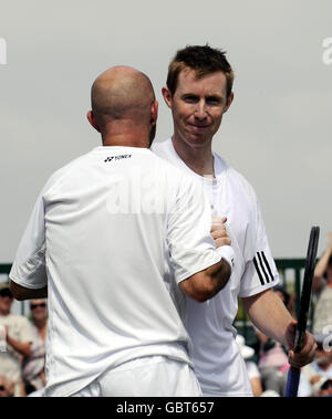 Tennis - 2009 de Wimbledon - Jour cinq - Le All England Lawn Tennis et croquet Club Banque D'Images