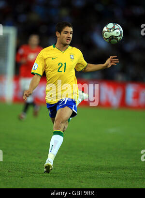 Football - coupe des Confédérations 2009 - Groupe B - Brésil / Egypte - Stade de l'Etat libre. Alexandre Pato, Brésil Banque D'Images