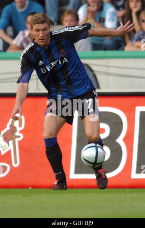 Soccer - UEFA Champions League - Second Qualifying Round - First Leg - Club  Brugge v Lokomotiv Plovdiv. Gaetan Englebert, Club Brugge Stock Photo -  Alamy