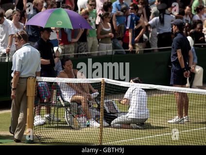 Tennis - 2009 de Wimbledon - Jour 6 - Le All England Lawn Tennis et croquet Club Banque D'Images