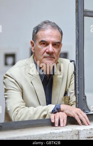 Edoardo Albinati, écrivain italien, Rome, Italie, 20 juin 2016 © Crédit Fabio Mazzarella/Sintesi/Alamy Stock Photo Banque D'Images