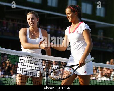 Tennis - 2009 de Wimbledon - Jour 8 - Le All England Lawn Tennis et croquet Club Banque D'Images