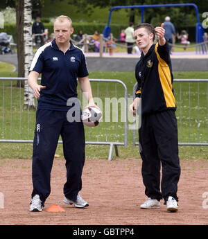 Rugby Union - Mela Festival - parc Kelvingrove Banque D'Images