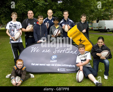 Rugby Union - Mela Festival - parc Kelvingrove Banque D'Images