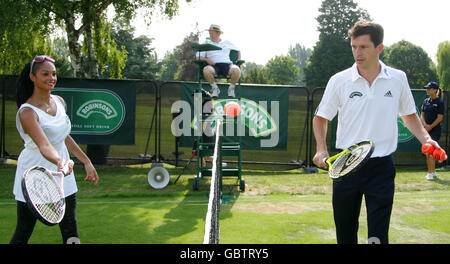 Tennis - 2009 de Wimbledon - Jour 1 - Le All England Lawn Tennis et croquet Club Banque D'Images