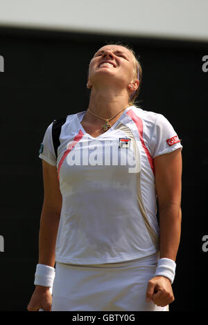 Tennis - 2009 de Wimbledon - Jour 4 - Le All England Lawn Tennis et croquet Club Banque D'Images