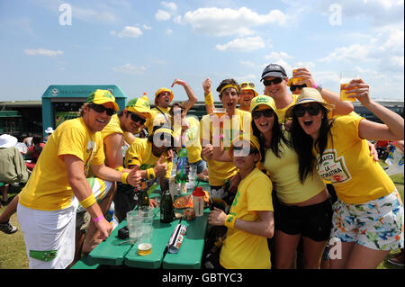 Tennis - 2009 de Wimbledon - Jour 7 - Le All England Lawn Tennis et croquet Club Banque D'Images