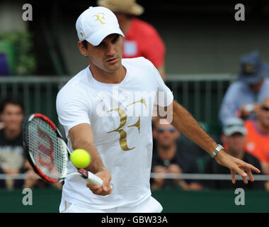 Tennis - 2009 de Wimbledon - Jour 12 - Le All England Lawn Tennis et croquet Club Banque D'Images