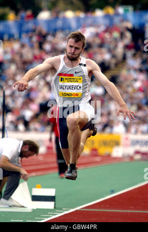 Athlétisme - Le Grand Prix de Londres Norwich Union Banque D'Images