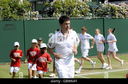 Tennis - 2009 de Wimbledon - Jour 6 - Le All England Lawn Tennis et croquet Club Banque D'Images