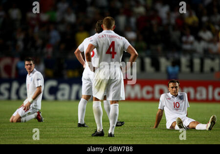 - L'UEFA de football de moins de 21 ans Championnat d'Allemagne - Final - v Angleterre - Nouveau Stade de Malmö Banque D'Images