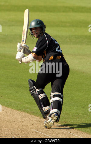 Cricket - Twenty20 Cup 2009 - Midlands/West/Wales Division - Worcestershire Royals / Northamptonshire Steelbacks - New Road.Les chauves-souris Daryl Mitchell de Worcestershire Royals contre les Steelbacks de Northamptonshire Banque D'Images