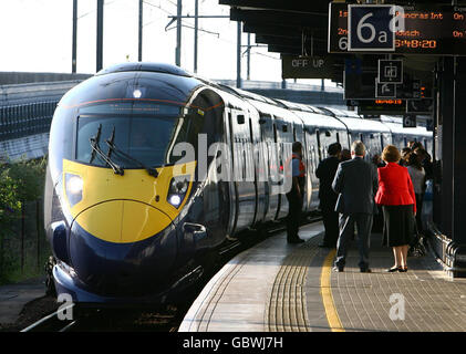 Nouveau train Javelin Banque D'Images