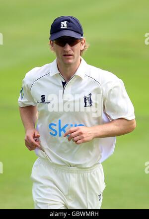 Cricket - amical - Premier jour - Warwickshire / Angleterre - Edgbaston. Jim Troughton, Warwickshire Banque D'Images