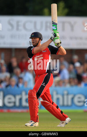 Cricket - Vingt20 Cup 2009 - Division Nord - Derbyshire Phantoms v Lancashire Lightning - County Ground Banque D'Images