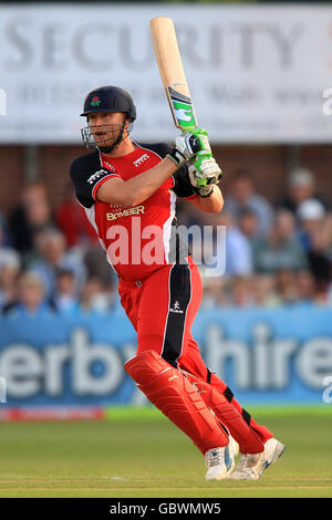 Cricket - Vingt20 Cup 2009 - Division Nord - Derbyshire Phantoms v Lancashire Lightning - County Ground Banque D'Images