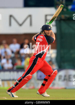 Cricket - Vingt20 Cup 2009 - Division Nord - Derbyshire Phantoms v Lancashire Lightning - County Ground Banque D'Images